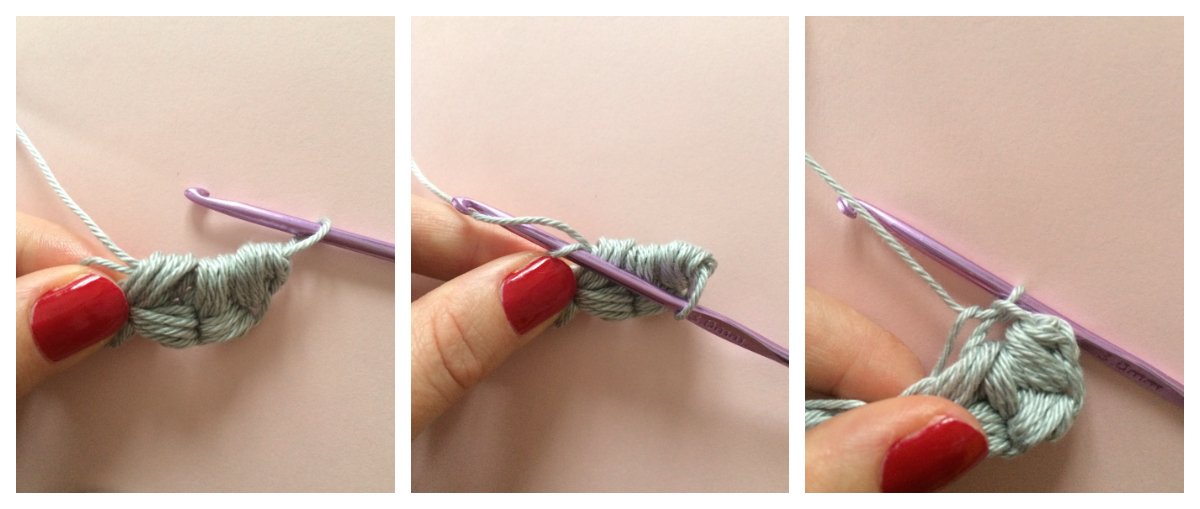 Blog-Inhaltsbild für 'Jasminmuster, kostenlose Häkelanleitung'